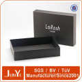 custom black gift cardboard shoe packaging box